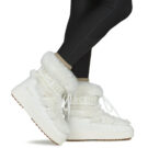Moon Boot MB LTRACK FAUX FUR WP Bianco Scarpe da neve Donna - 8