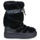 Moon Boot MB LTRACK FAUX FUR HIGH WP Nero Scarpe da neve Donna - 2