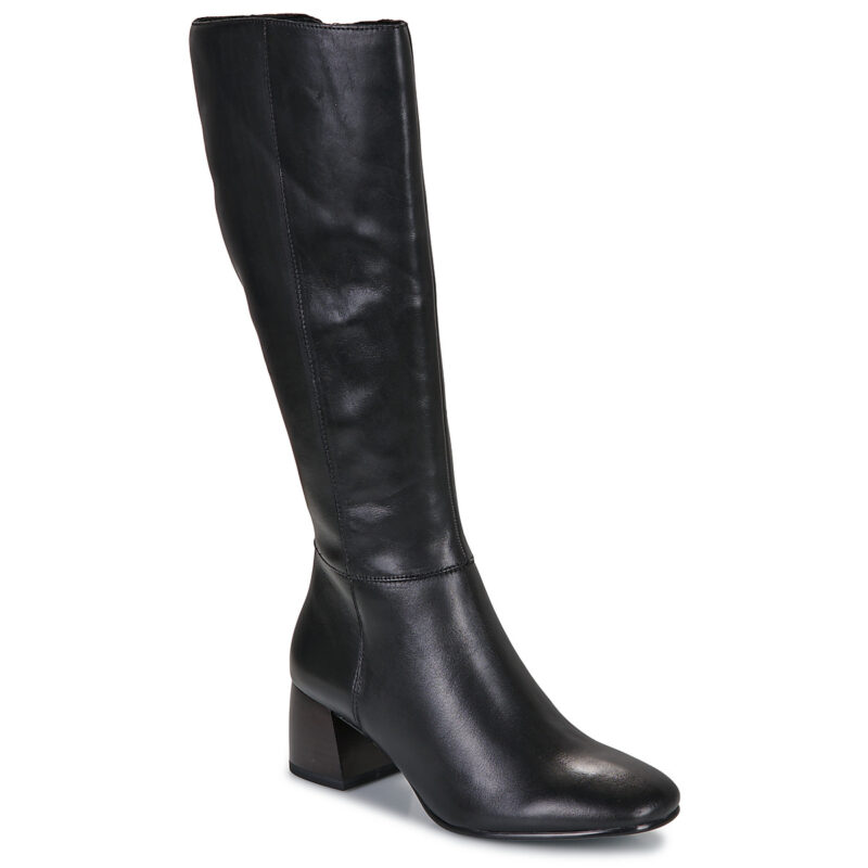Tamaris 25624-003 Schwarze Damenstiefel mit Absatz - Gr&ouml;&szlig;e 1