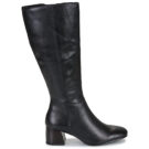 Tamaris 25624-003 Schwarze Damenstiefel mit Absatz - Gr&ouml;&szlig;e 2