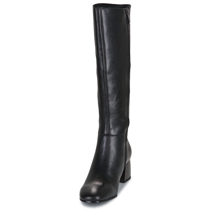 Tamaris 25624-003 Schwarze Damenstiefel mit Absatz - Gr&ouml;&szlig;e 3