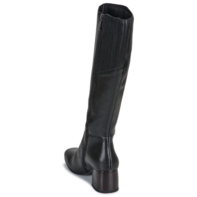 Tamaris 25624-003 Schwarze Damenstiefel mit Absatz - Gr&ouml;&szlig;e 5