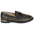 Mocassins noirs pour femmes ALMA EN PENA I250200 - Pointure 2