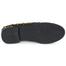 Mocassins noirs pour femmes ALMA EN PENA I250200 - Pointure 7
