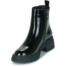 Xti 144297-BLACK-PATENT Nero Stivaletti Donna - 3