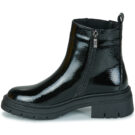 Xti 144297-BLACK-PATENT Nero Stivaletti Donna - 4