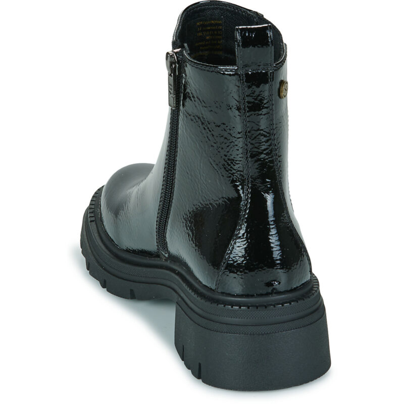Xti 144297-BLACK-PATENT Nero Stivaletti Donna - 5