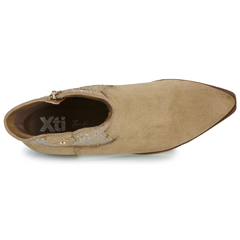 Xti  144309-BEIGE  Beige -  Stivaletti Donna - 6