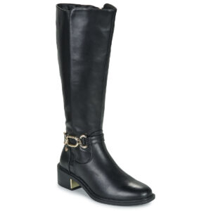 Xti  144399-BLACK  Nero -  Stivali con tacco  Donna