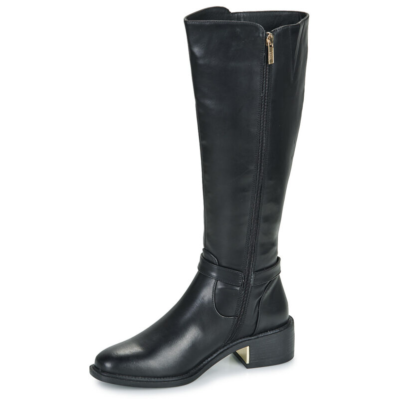 Xti 144399-BLACK Black Heeled Boots Women - 4