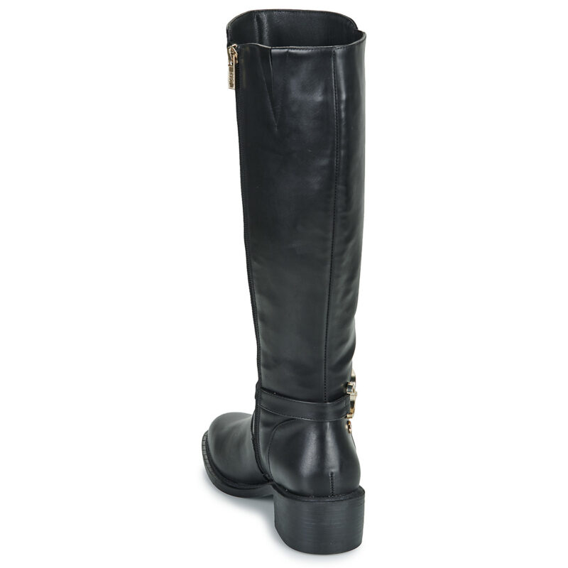 Xti 144399-BLACK Black Heeled Boots Women - 5