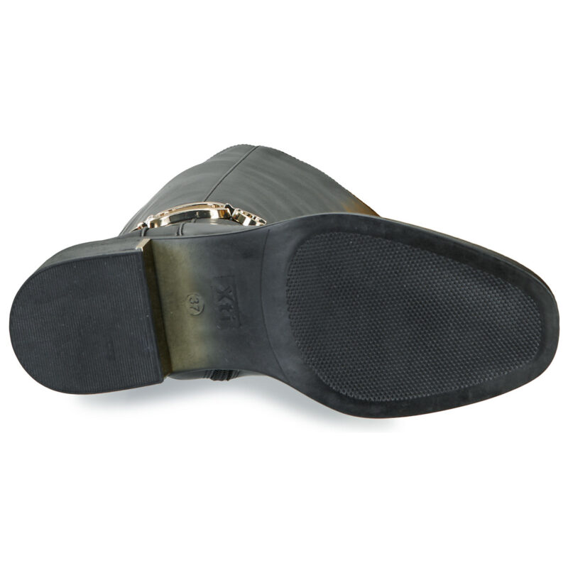 Xti 144399-BLACK Black Heeled Boots Women - 7