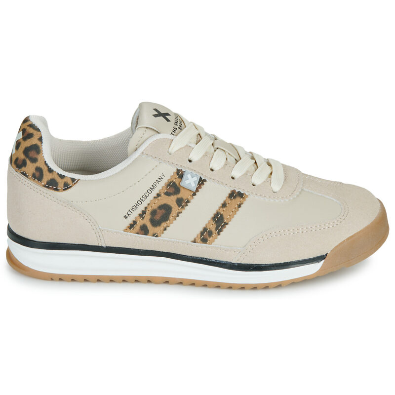 Xti  144587-LEOPARD  Beige -  Sneakers basse Donna - 2