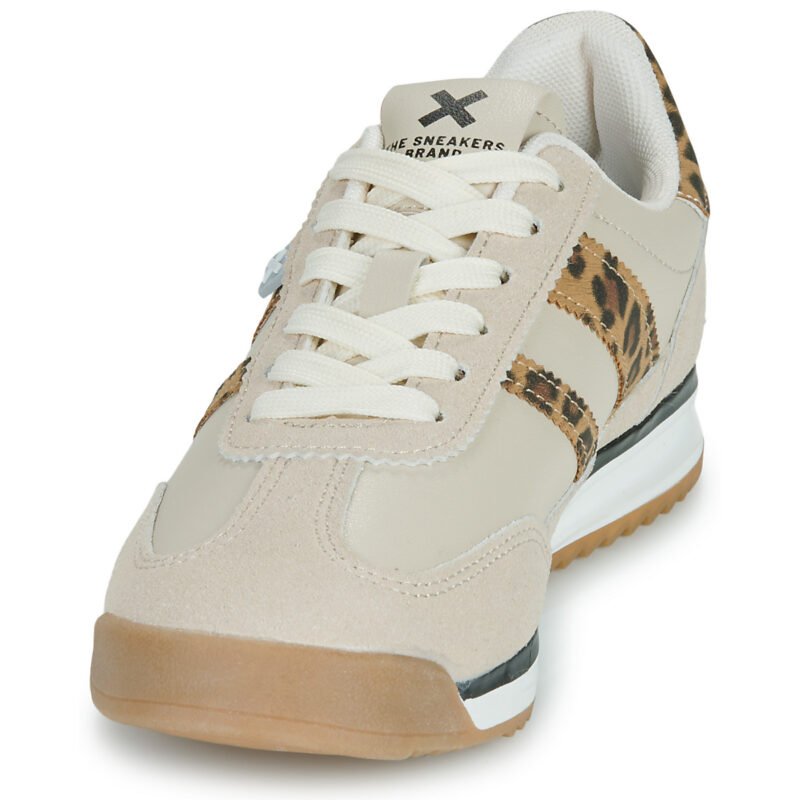 Xti  144587-LEOPARD  Beige -  Sneakers basse Donna - 3