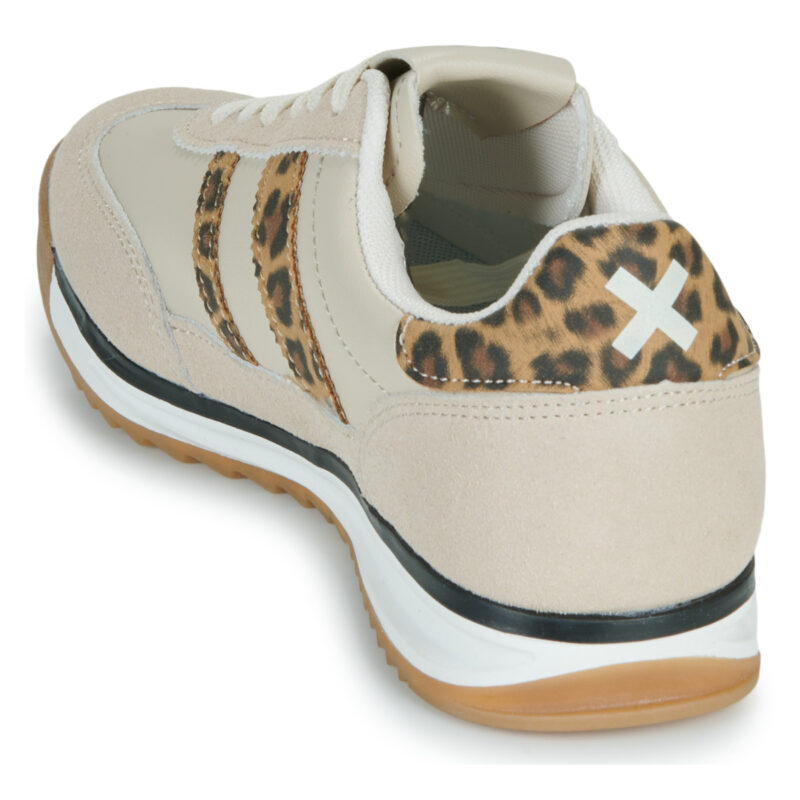 Xti  144587-LEOPARD  Beige -  Sneakers basse Donna - 5