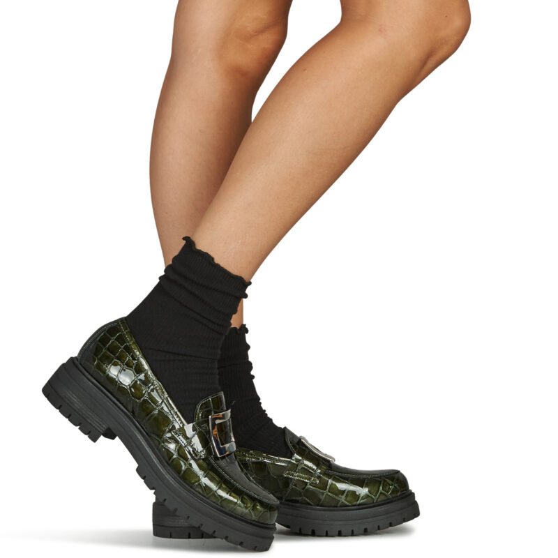 Fericelli  NASMINA  Verde -  Mocassini Donna - 8