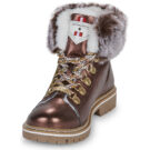 Les Tropeziennes par M.Belarbi LACEN Gold Women's Ankle Boots - 3