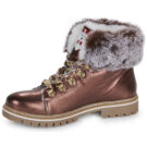 Les Tropeziennes par M.Belarbi LACEN Gold Women's Ankle Boots - 4