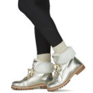 Les Tropeziennes par M.Belarbi LACEN Silber Damen Stiefeletten - 8