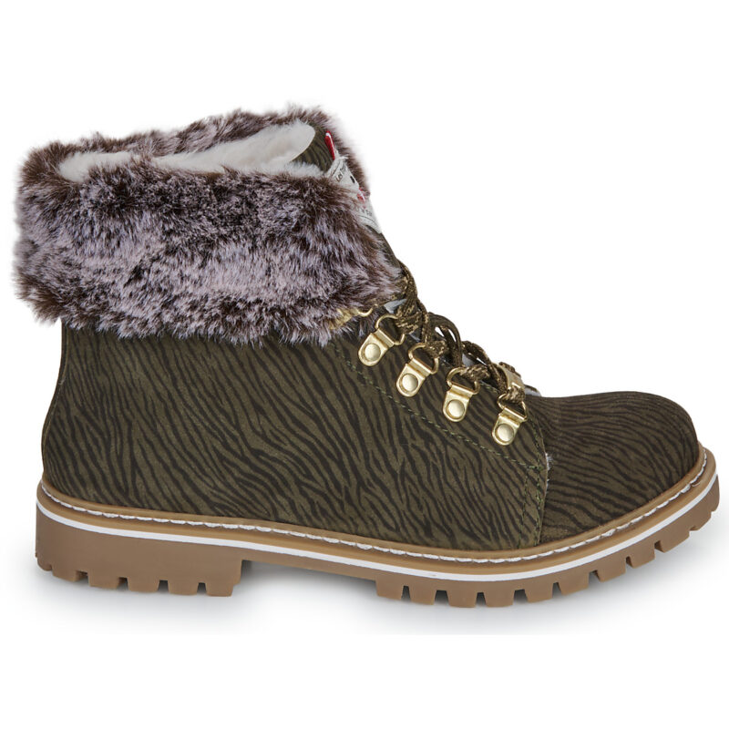 Les Tropeziennes par M.Belarbi LACEN Khaki Damen Stiefeletten - 2