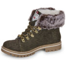Les Tropeziennes par M.Belarbi LACEN Khaki Damen Stiefeletten - 4