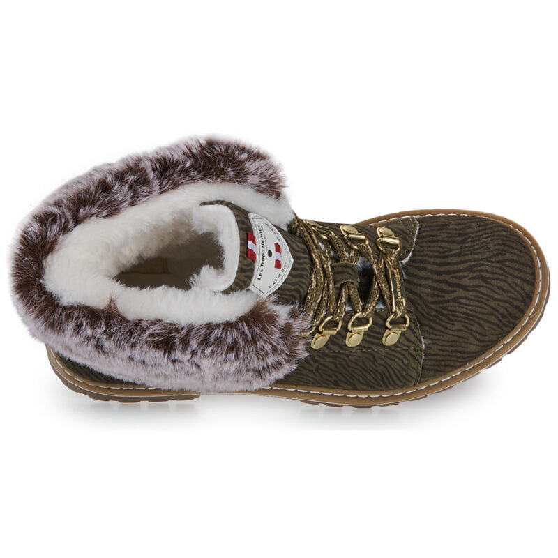 Les Tropeziennes par M.Belarbi LACEN Khaki Damen Stiefeletten - 6