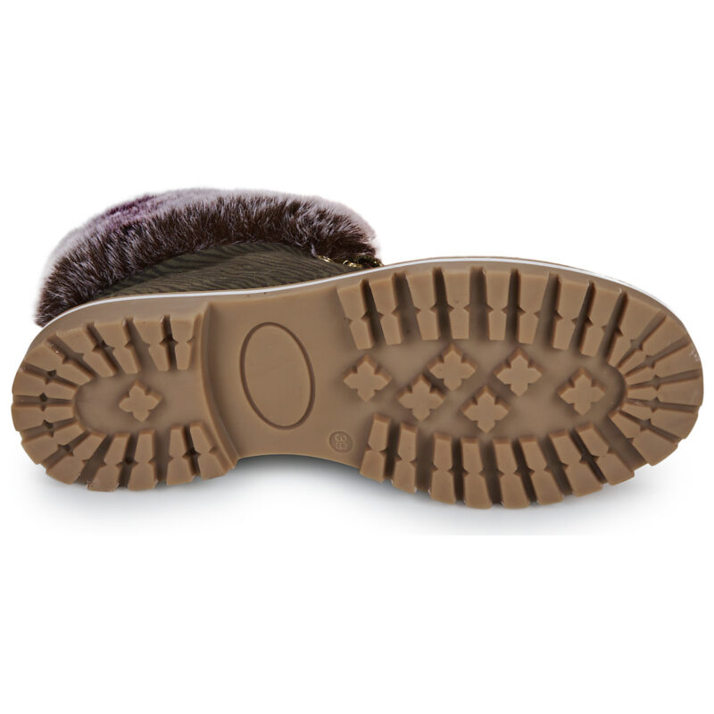 Les Tropeziennes par M.Belarbi LACEN Khaki Damen Stiefeletten - 7