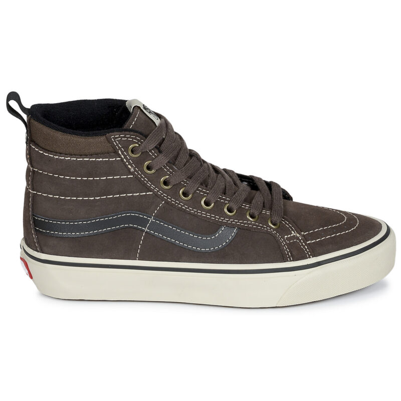 Baskets montantes Vans MTE Sk8-Hi isol&eacute;es marron pour femme - 2