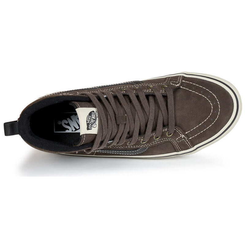 Baskets montantes Vans MTE Sk8-Hi isol&eacute;es marron pour femme - 6