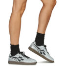 Reebok Classic HAMMER STREET Silberne Damen-Sneaker (niedrige Passform) - Gr&ouml;&szlig;e 8