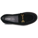 Stonefly  CELINE 5 GOAT SUEDE  Nero -  Mocassini Donna - 6