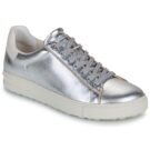 BIRKENSTOCK Bend Low Pelle / Liscio / Metallic / Silver / Stretto Argento Sneakers basse Donna - 1