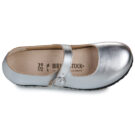BIRKENSTOCK Santa Clarita Pelle / Liscio / Silver / Stretto Argento Ballerine Donna - 6