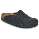 BIRKENSTOCK Amsterdam Feltro / De / Lana / Antracite / Stretta / Regular Grigio Pantofole Donna - 1