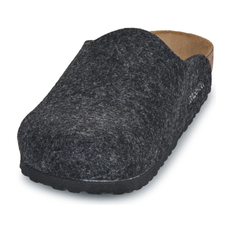 BIRKENSTOCK Amsterdam Feltro / De / Lana / Antracite / Stretta / Regular Grigio Pantofole Donna - 3