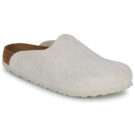 BIRKENSTOCK Amsterdam Feltro / De / Lana / Eggshell / Stretto Beige Pantofole Donna - 1