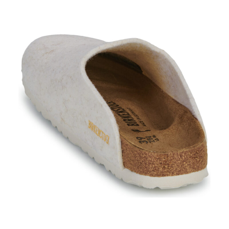 BIRKENSTOCK Amsterdam Feltro / De / Lana / Eggshell / Stretto Beige Pantofole Donna - 5
