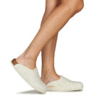 BIRKENSTOCK Amsterdam Feltro / De / Lana / Eggshell / Stretto Beige Pantofole Donna - 8