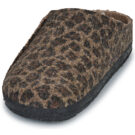 BIRKENSTOCK Zermatt Shearling / Toffee / Melange / Schmale braune Hausschuhe Damen - 3