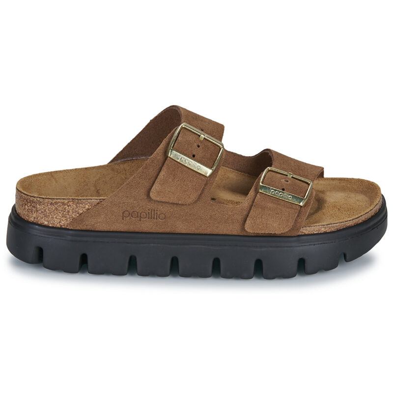 Papillio Arizona Chunky Suede Marrone Ciabatta Donna - 2