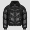 Schott Daunenjacke - Schwarz Damen Daunenjacken
