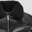 Schott Daunenjacke - Schwarz Damen Daunenjacken - 8