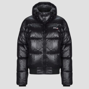 Piumino  Schott  -  Nero -   Piumini Donna