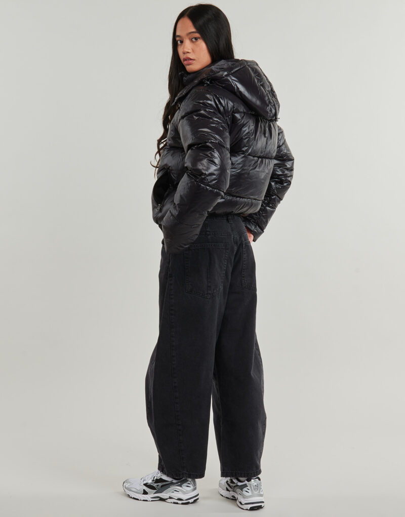 Schott Daunenjacke - Schwarz Damen Daunenjacken - 4