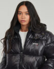 Schott Daunenjacke - Schwarz Damen Daunenjacken - 5