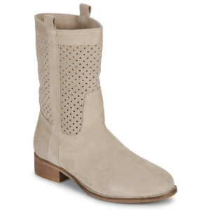 Betty London  ONEVAR  Beige -  Stivaletti Donna