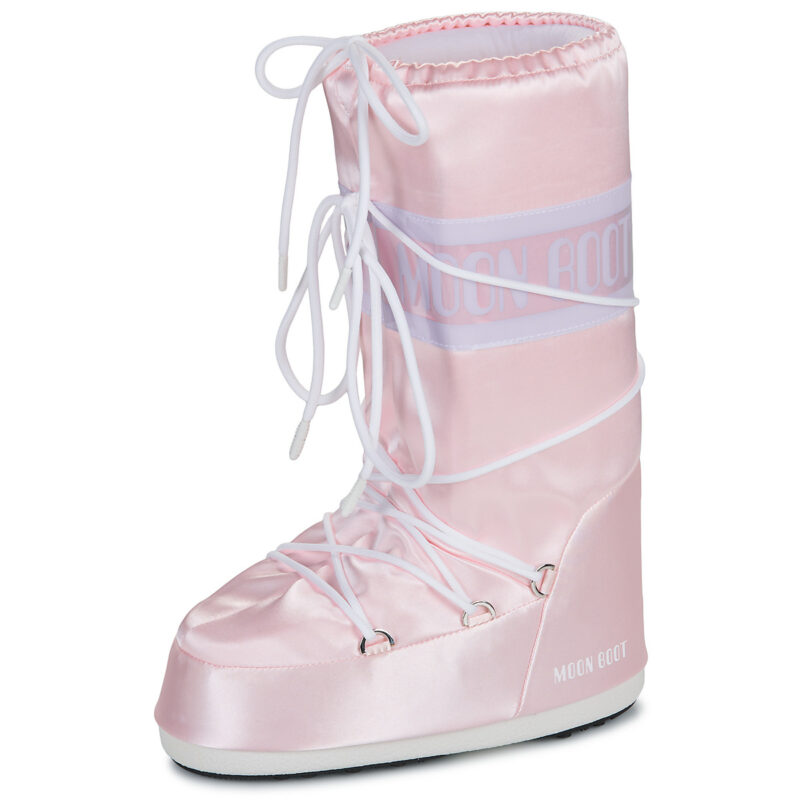 Moon Boot MB ICON LOW PEARLY Rosa Scarpe da neve Donna - 4