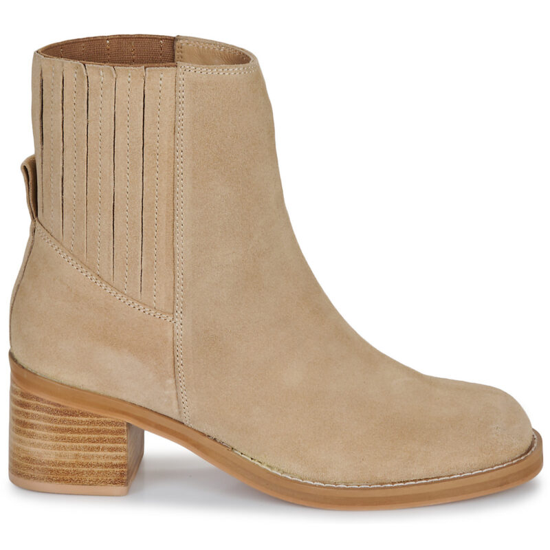 Betty London MAUD AVEC ELASTIQUE RECOUVERT Marrone Stivaletti Donna - 2
