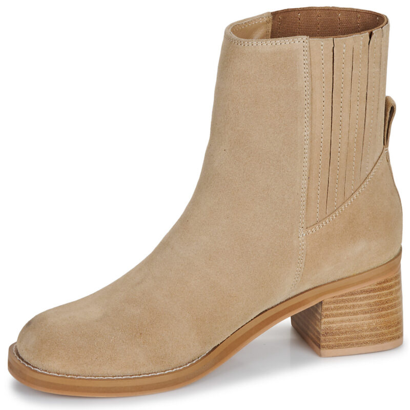 Betty London MAUD AVEC ELASTIQUE RECOUVERT Marrone Stivaletti Donna - 4
