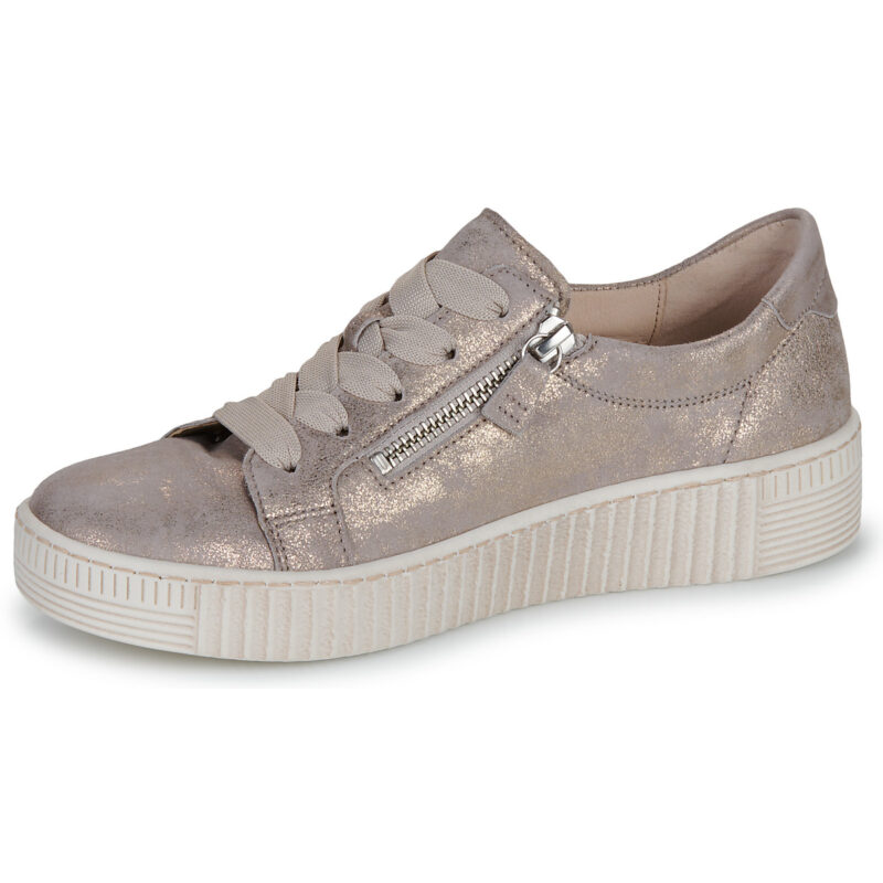 Gabor 23.334-62 Gold Low Sneakers Women - 4